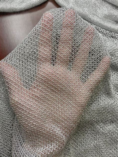 fake chainmail cloth|faux chain mail fabric.